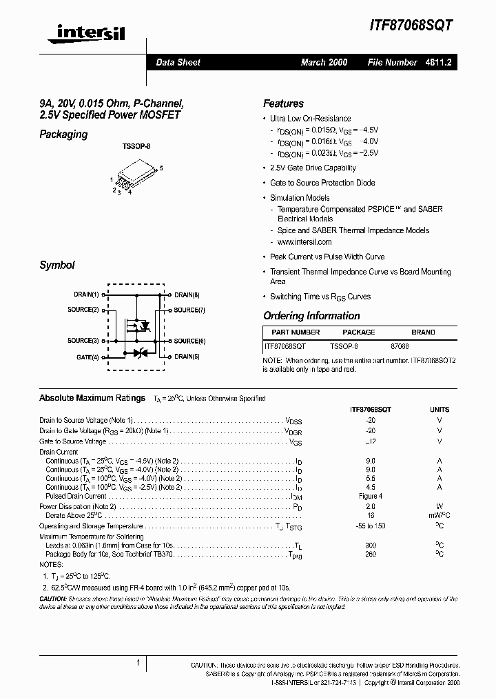 ITF87068SQT_1257873.PDF Datasheet