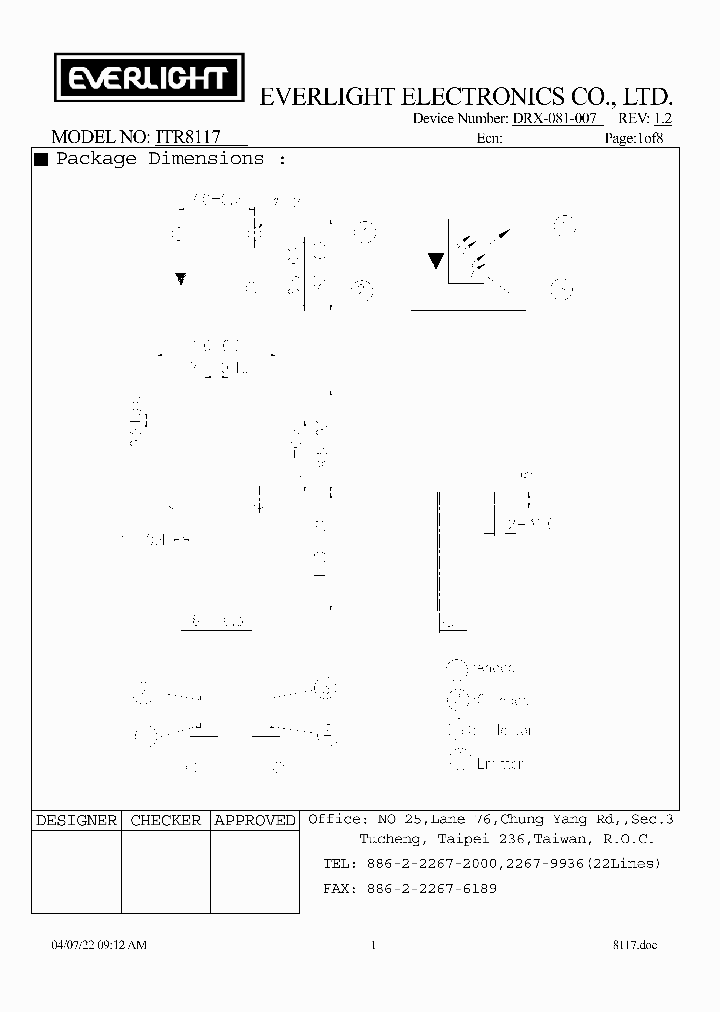 ITR8117_1257886.PDF Datasheet