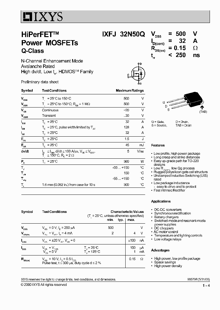 IXFJ32N50Q_1257983.PDF Datasheet