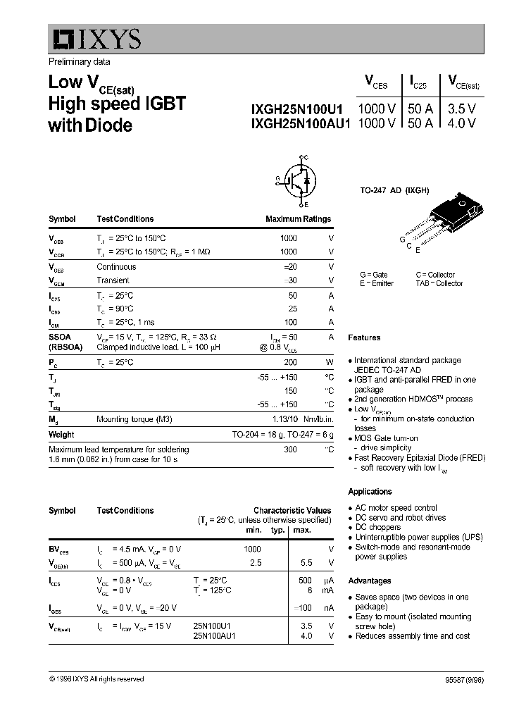 IXGH25N100AU1_1175016.PDF Datasheet