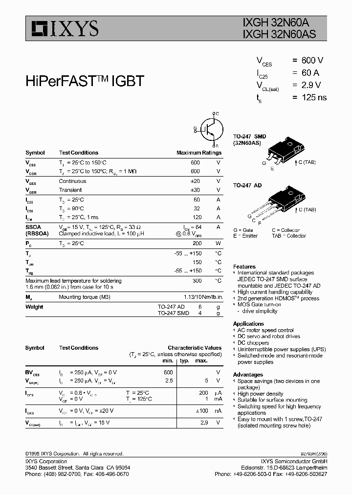 IXGH32N60AS_1258129.PDF Datasheet
