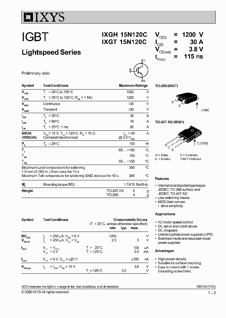 IXGT15N120C_1258170.PDF Datasheet
