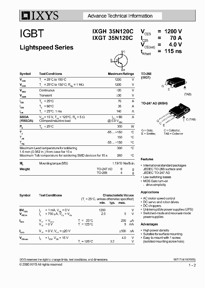 IXGT35N120C_1258188.PDF Datasheet