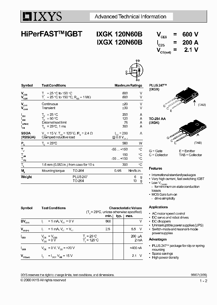 IXGX120N60B_1258195.PDF Datasheet