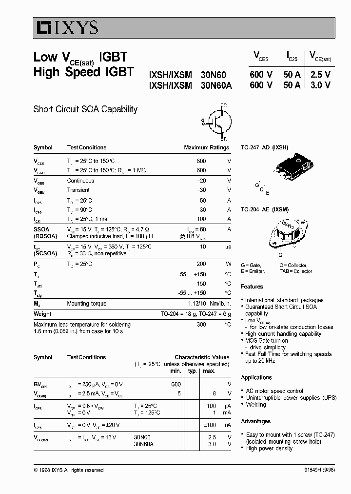 IXSM30N60A_1258226.PDF Datasheet