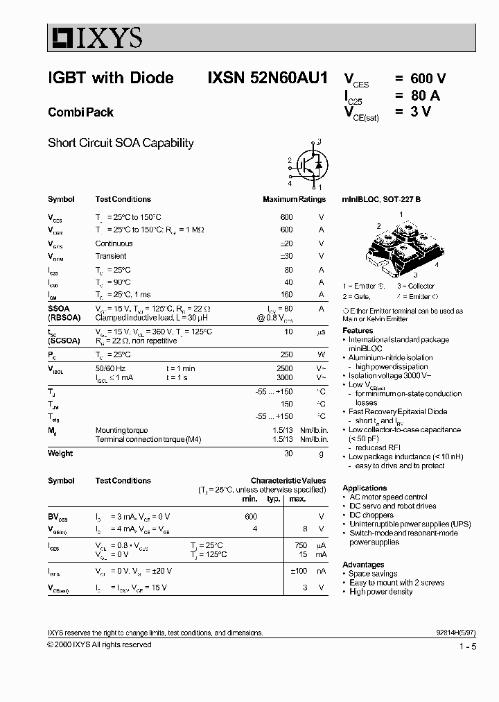 IXSN52N60AU1_1258231.PDF Datasheet
