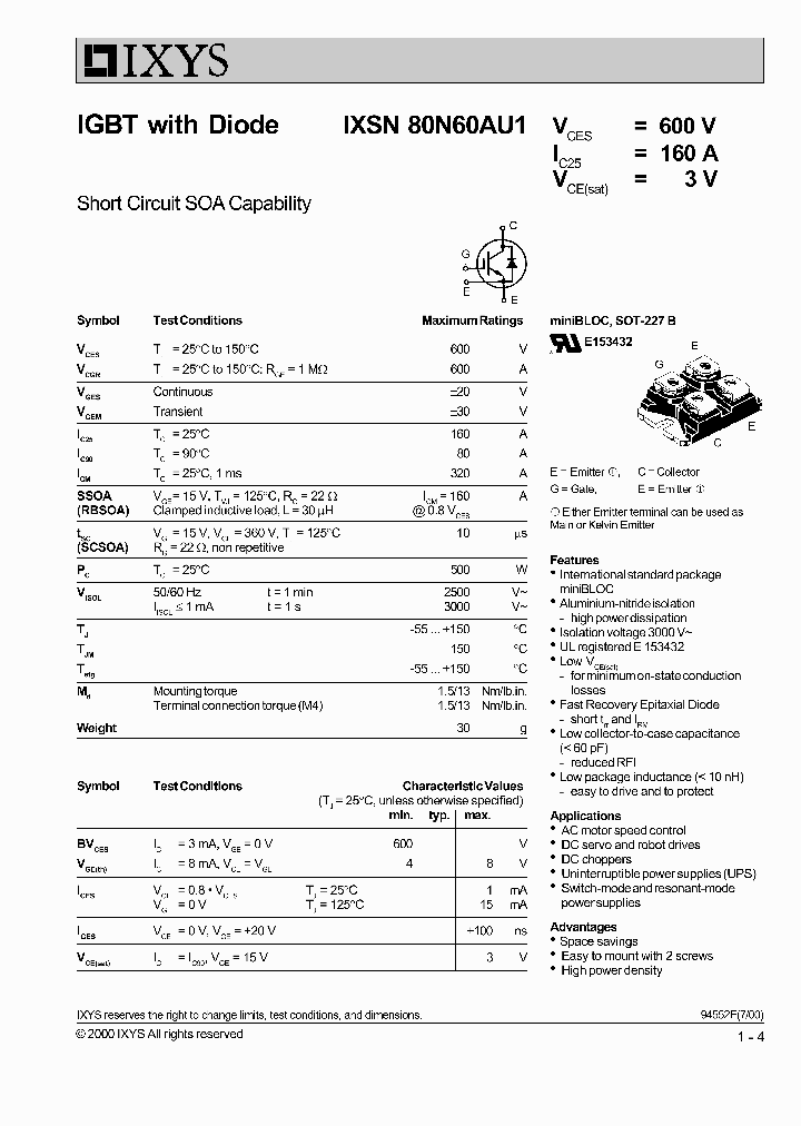 IXSN80N60AU1_1258236.PDF Datasheet