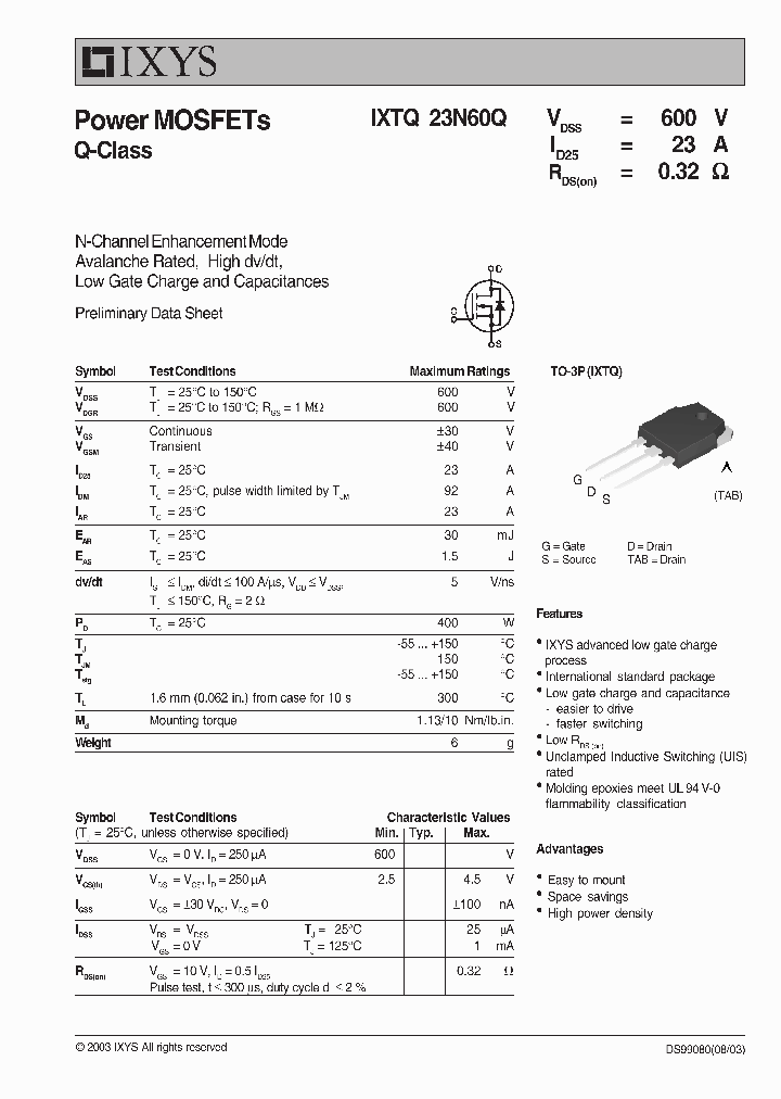 IXTQ23N60Q_703171.PDF Datasheet