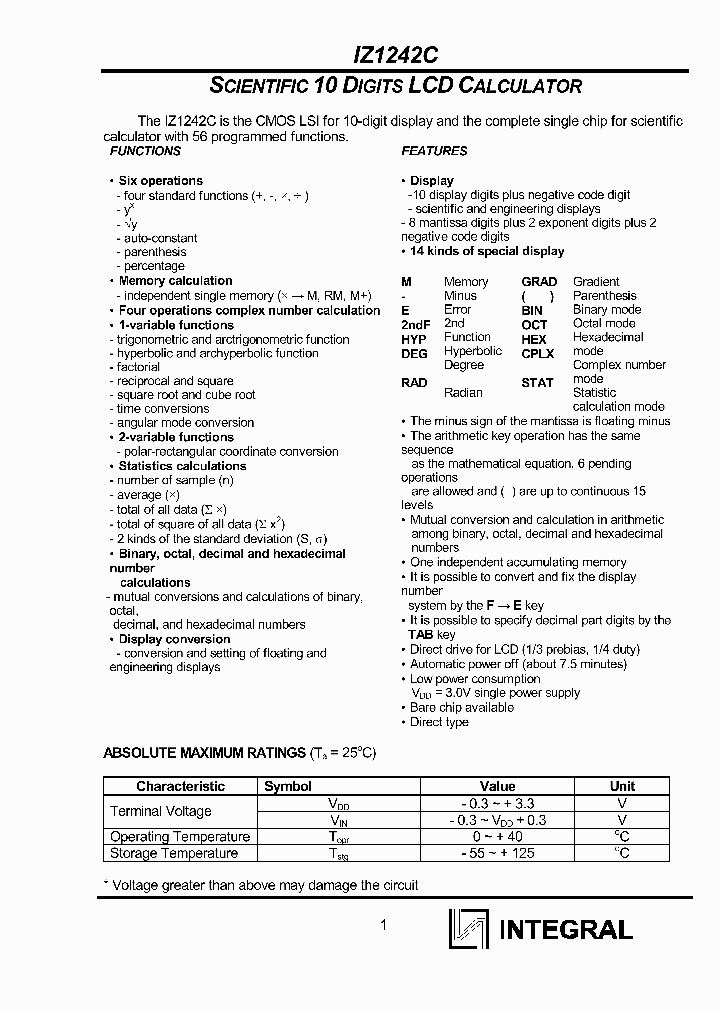 IZ1242C_1258316.PDF Datasheet