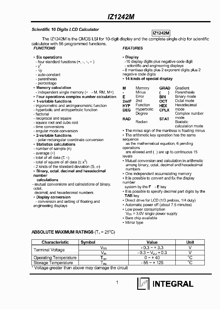 IZ1242M_1258317.PDF Datasheet