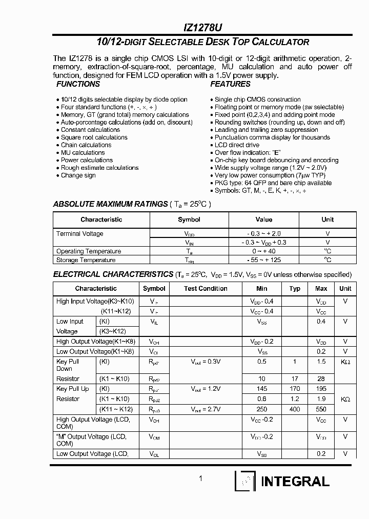 IZ1278U_1258318.PDF Datasheet