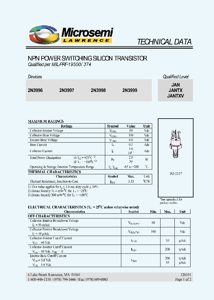 JAN2N3996_805209.PDF Datasheet