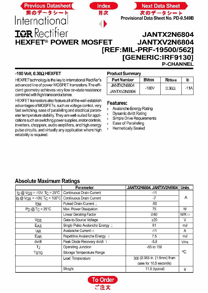 JANTXV2N6804_1258636.PDF Datasheet