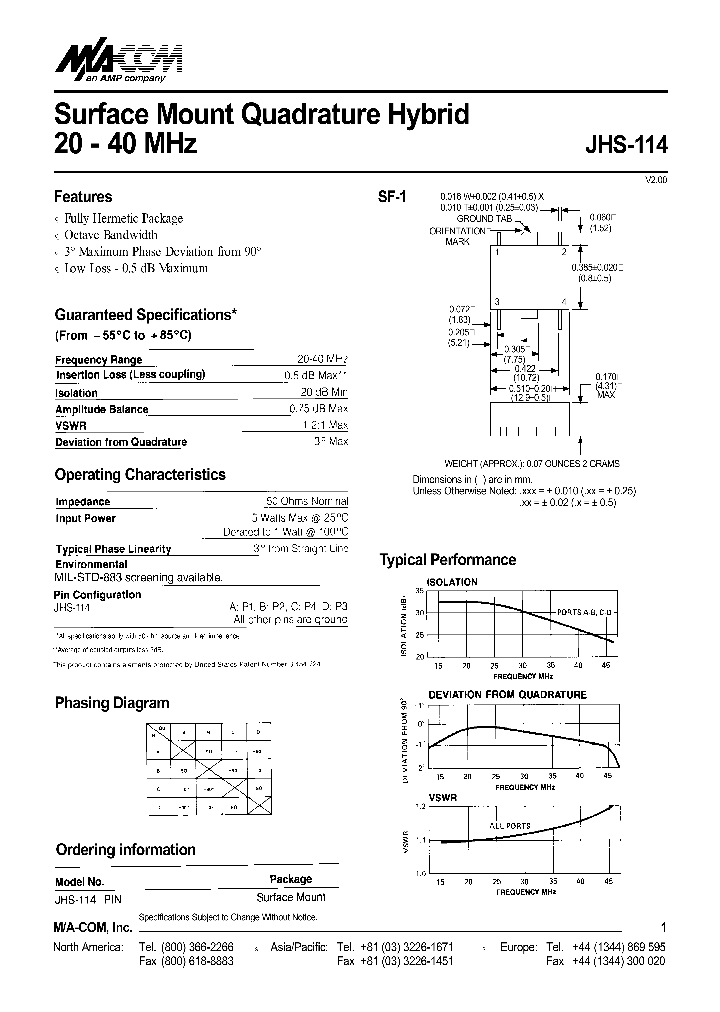 JHS-114PIN_1258720.PDF Datasheet