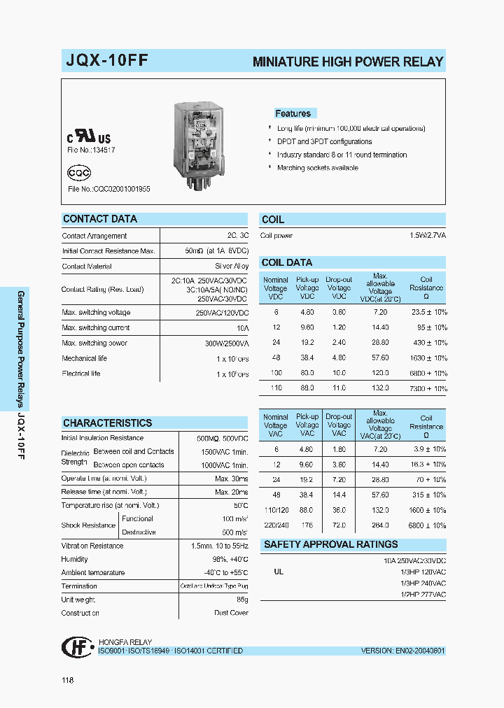 JQX-10FF240NIL3ZNIL_1258770.PDF Datasheet