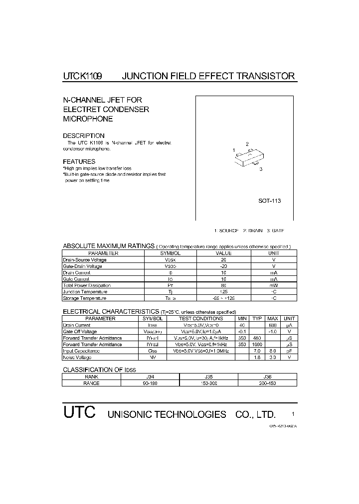 K1109_1258857.PDF Datasheet