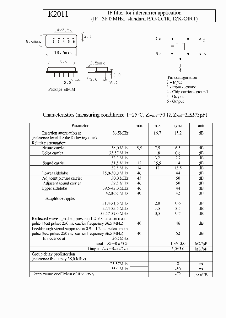 K2011_1258941.PDF Datasheet