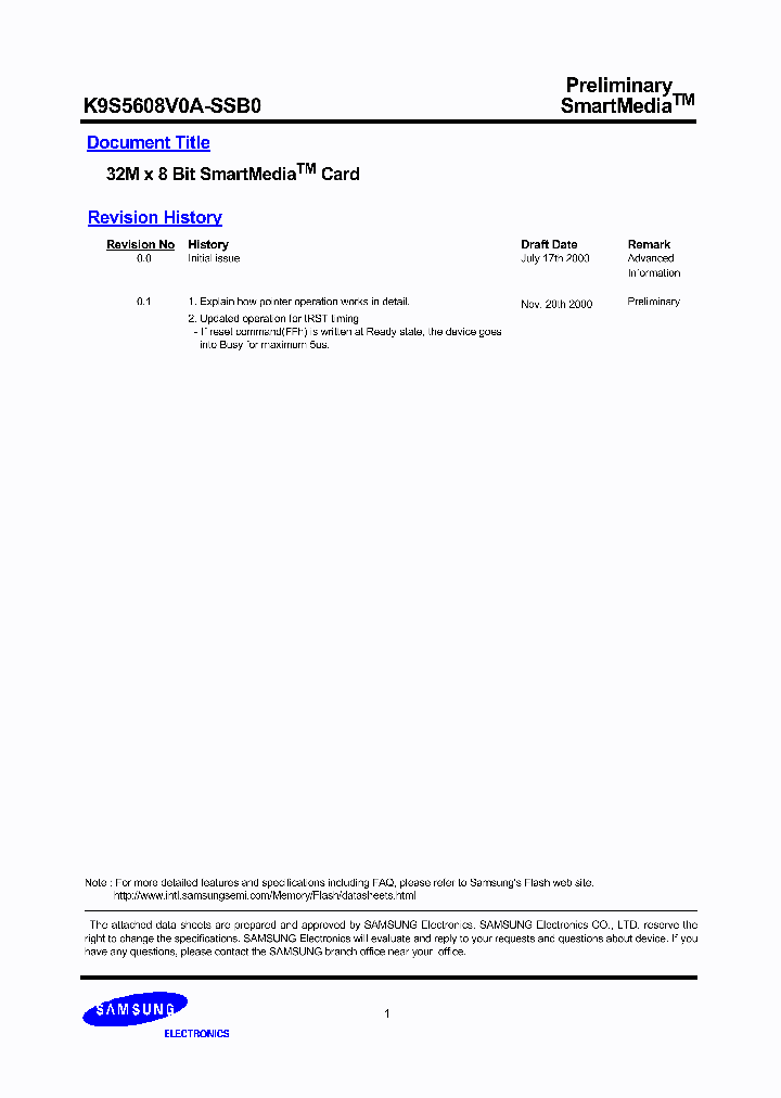 K9S5608V0A-SSB0_1259417.PDF Datasheet