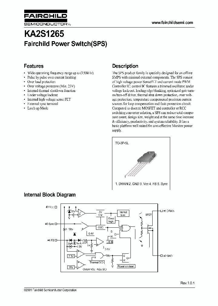 KA2S1265-YDTU_1259519.PDF Datasheet