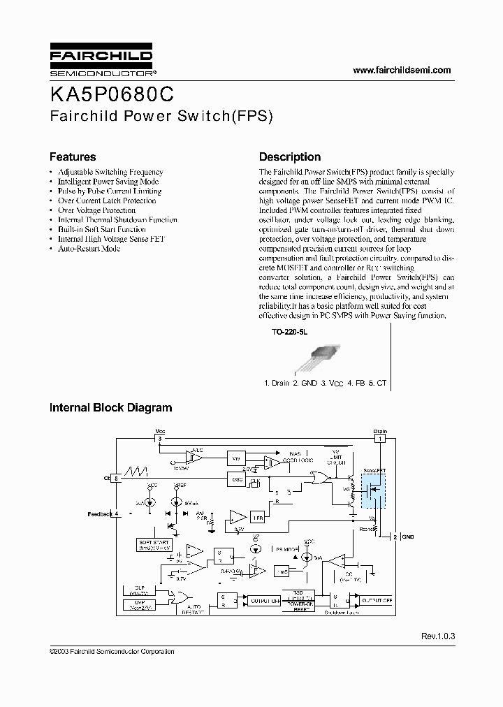 KA5P0680CYDTU_1259599.PDF Datasheet