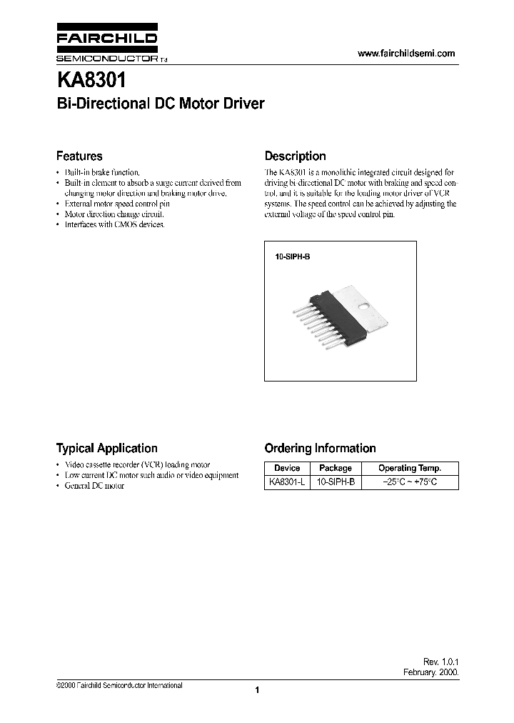 KA8301L_774538.PDF Datasheet