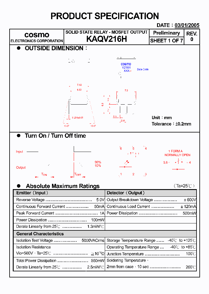 KAQV216H_1187922.PDF Datasheet