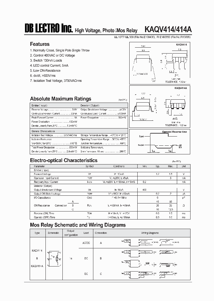 KAQV414_1187926.PDF Datasheet