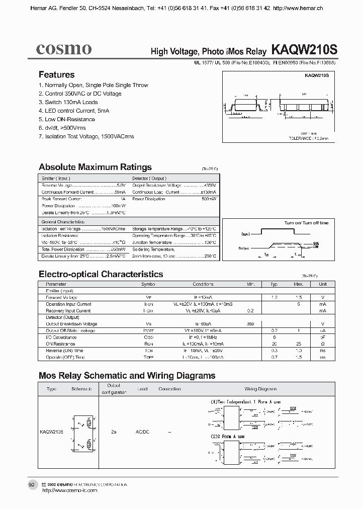 KAQW210S_1187932.PDF Datasheet