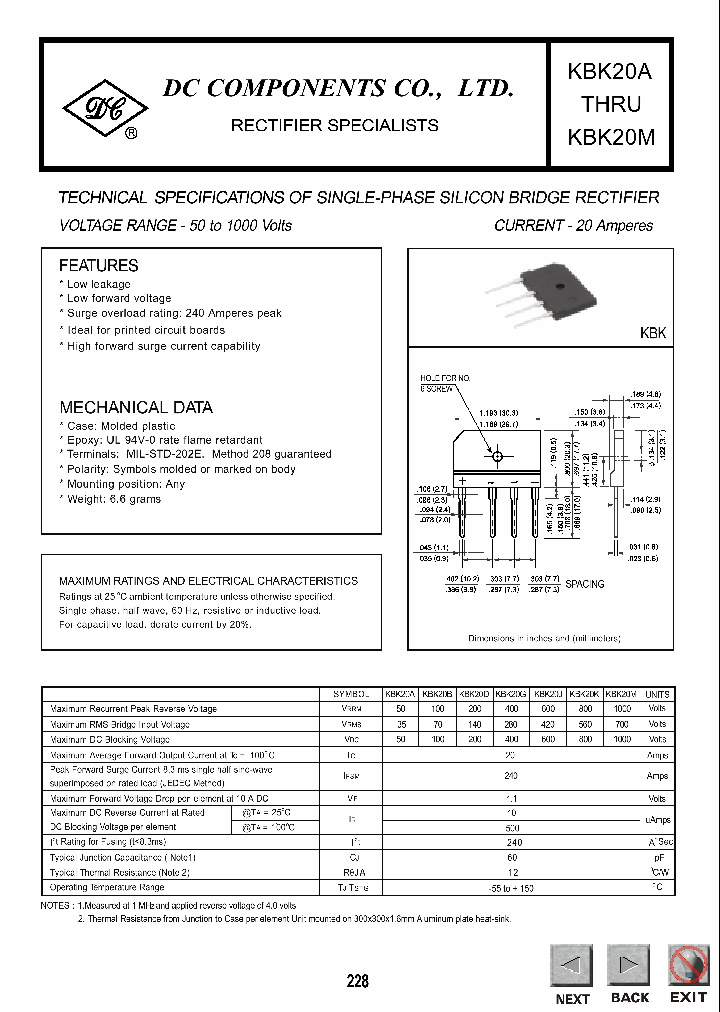KBK20M_1259812.PDF Datasheet