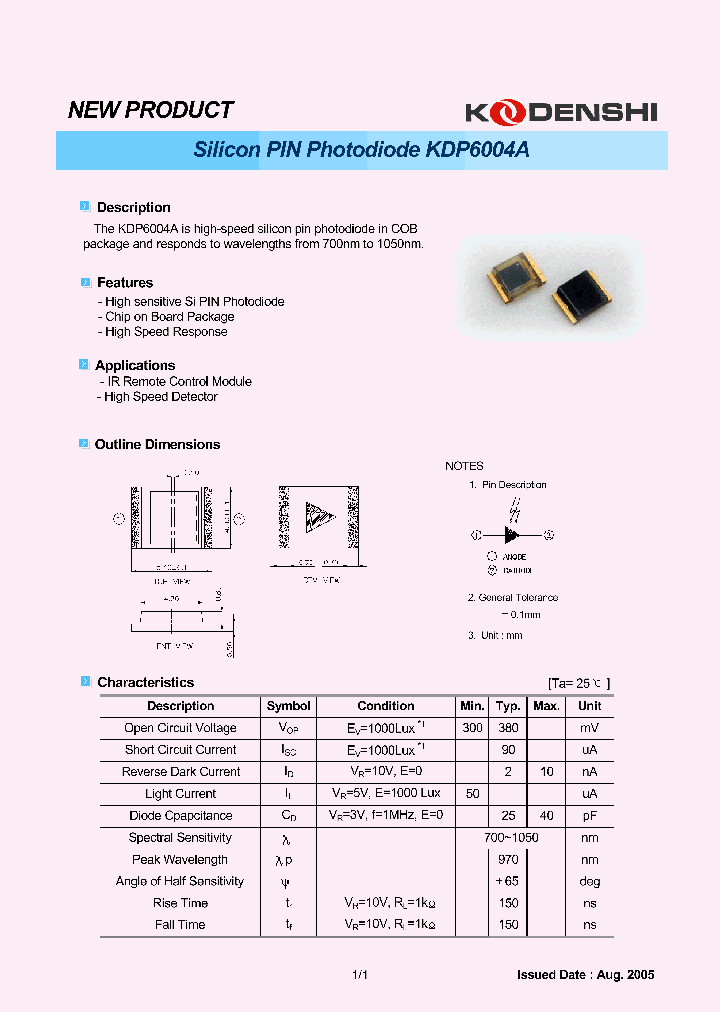 KDP6004A_1260119.PDF Datasheet