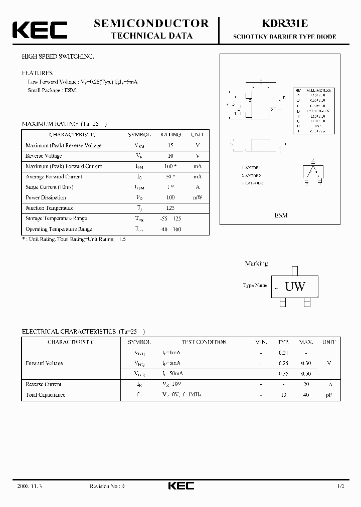 KDR331E_1260124.PDF Datasheet