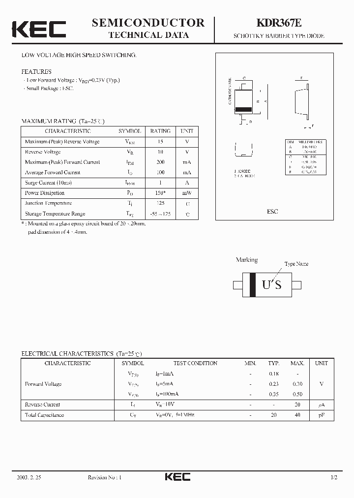KDR367E_1260127.PDF Datasheet