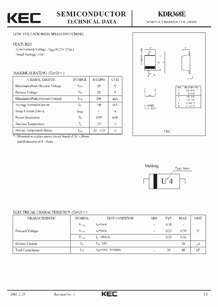 KDR368E_1260129.PDF Datasheet