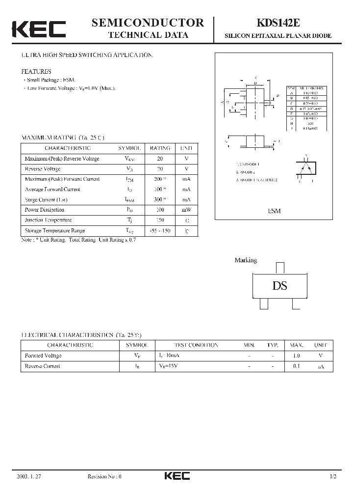 KDS142E_1260155.PDF Datasheet