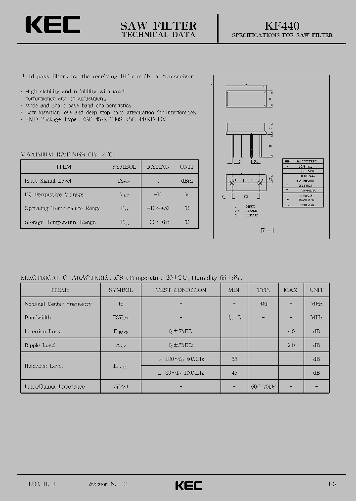 KF440V_1260247.PDF Datasheet