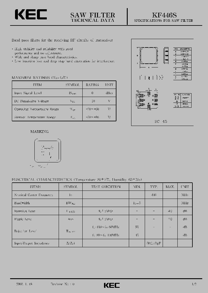 KF446S_1260253.PDF Datasheet