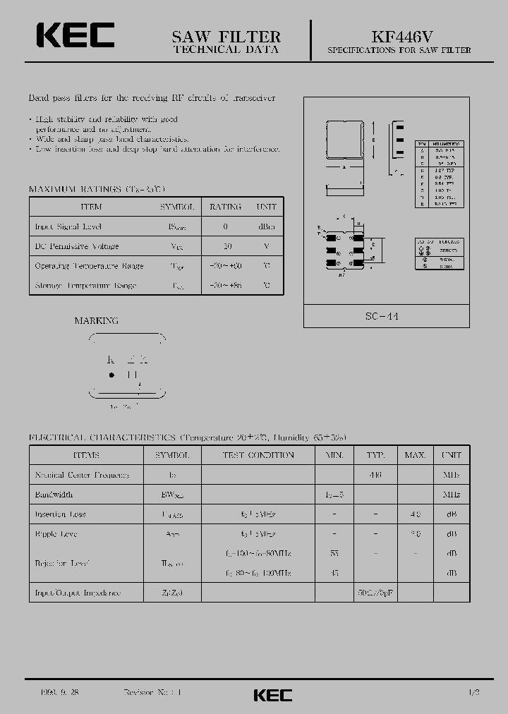 KF446V_1260254.PDF Datasheet