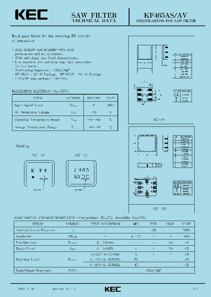 KF465AV_1260266.PDF Datasheet