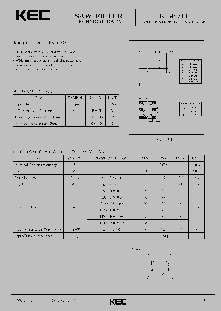 KF947FU_1260291.PDF Datasheet