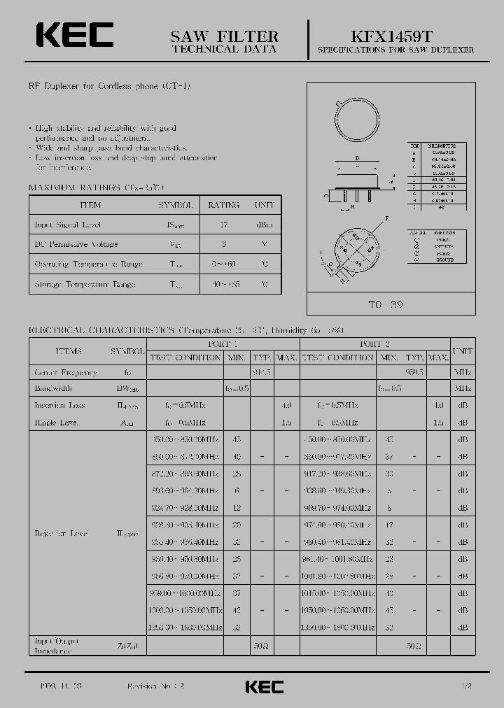 KFX1459T_1260323.PDF Datasheet