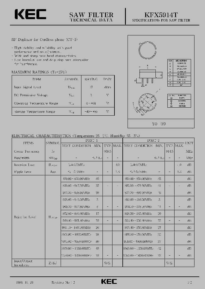 KFX5914T_1260325.PDF Datasheet