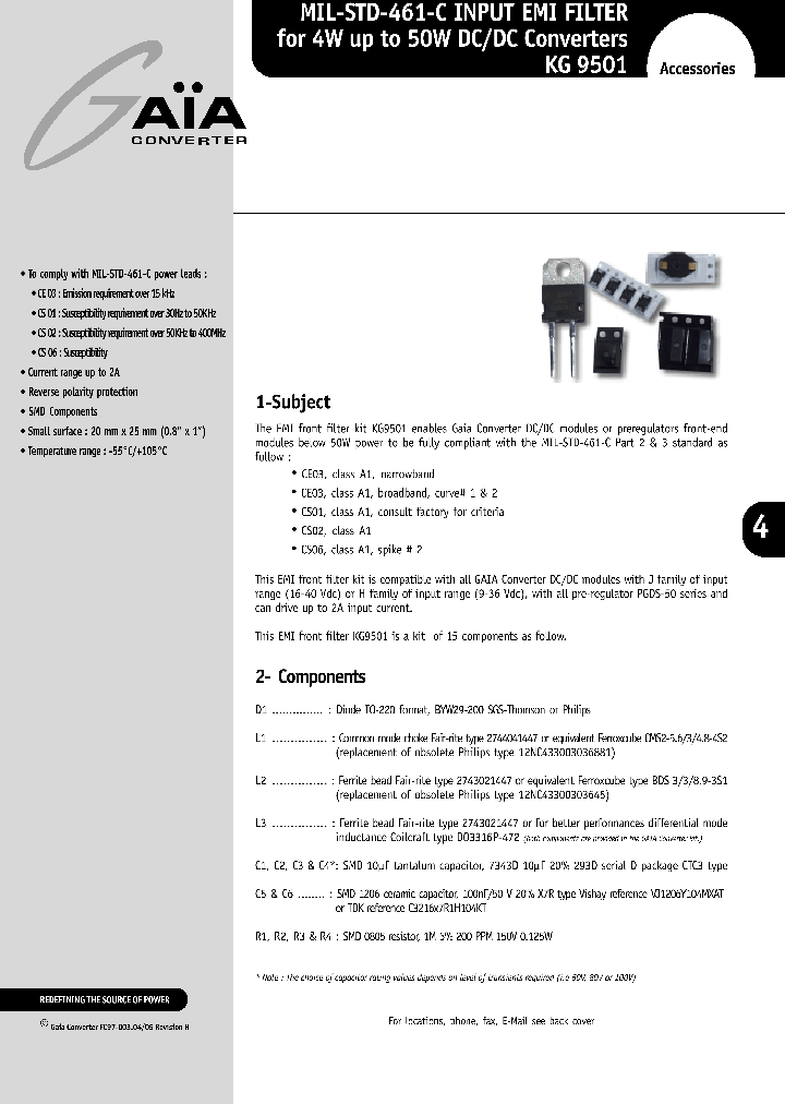 KG9501_1260328.PDF Datasheet
