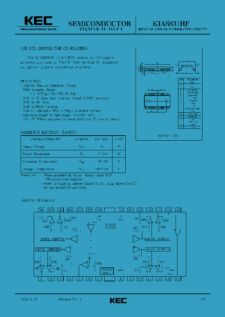 KIA6831HF_1260431.PDF Datasheet