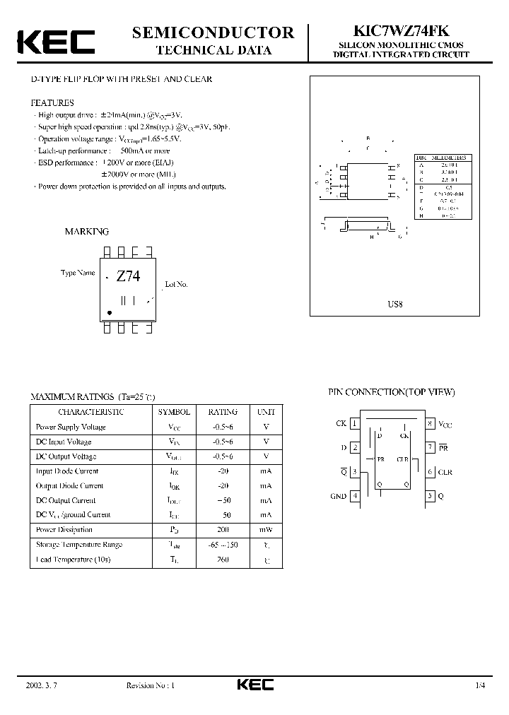KIC7WZ74FK_1260523.PDF Datasheet