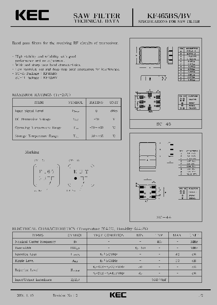 KKF465BV_1260541.PDF Datasheet