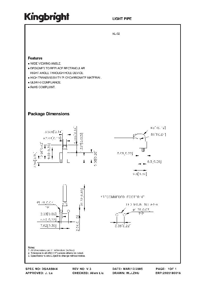 KL-02_1260542.PDF Datasheet