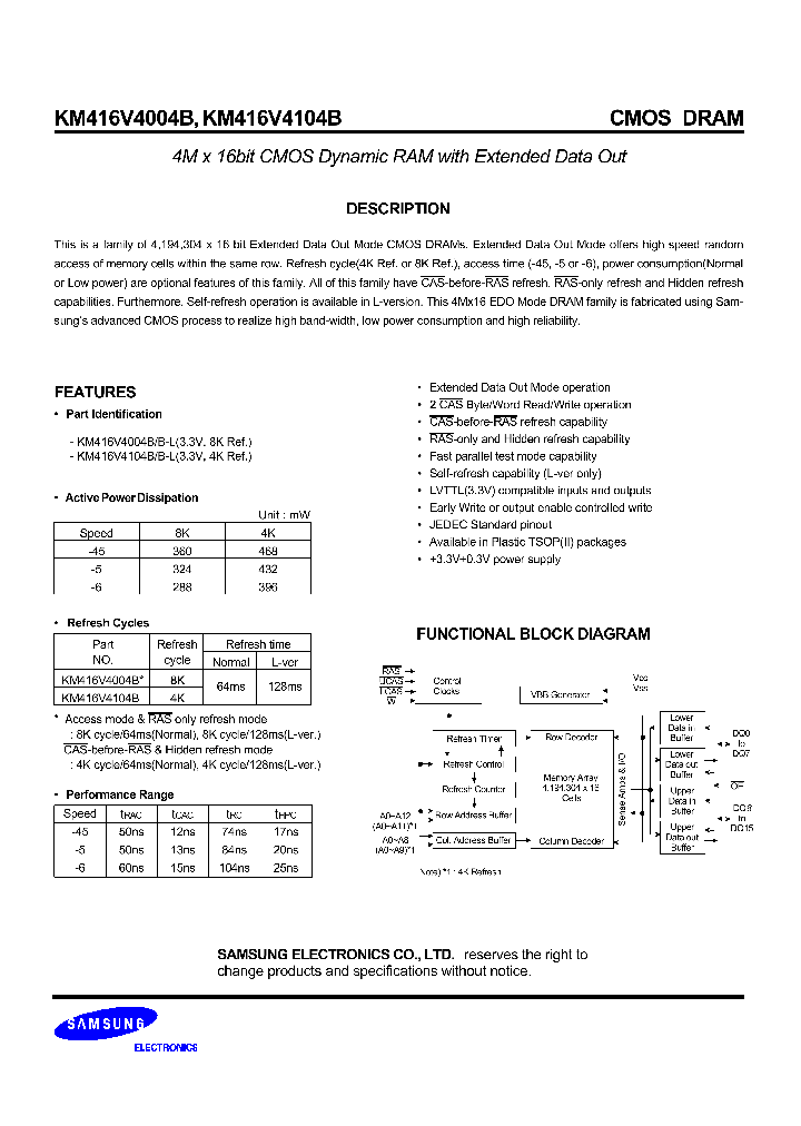 KM416V4104B_607533.PDF Datasheet