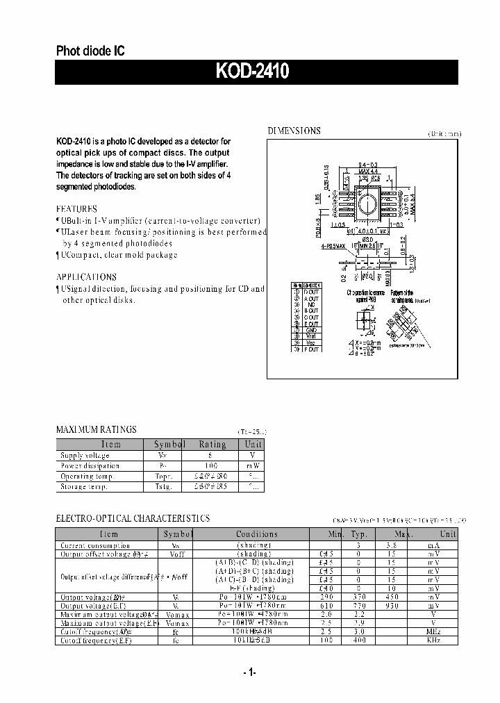 KOD-2410_1260762.PDF Datasheet