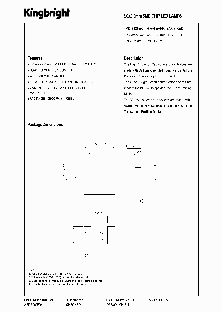 KPK-3020YC_1260847.PDF Datasheet