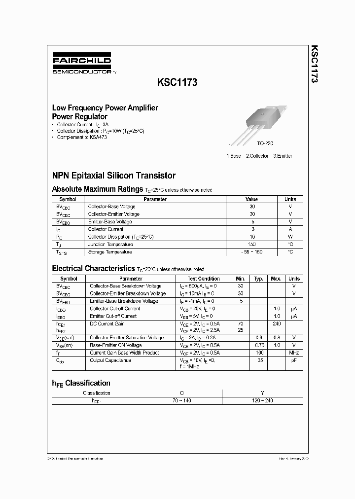 KSC1173_1261143.PDF Datasheet